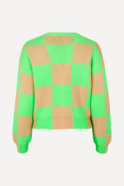 Stine Goya Amara Cardigan Knit Check