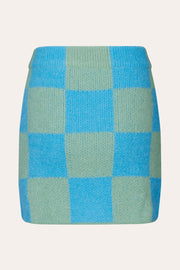 Stine Goya Andria Knit Skirt Knit 1607 Aqua