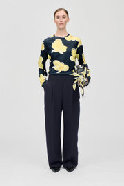 Stine Goya Blanket Stitch Elastic Pants Pants Parisian Night