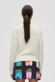 Stine Goya Cropped Pocket Cardigan Knit Refugios