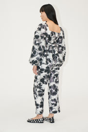 Stine Goya Elasticated Waistband Pants Pants Anemone Jacquard