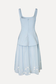 Stine Goya Elevated Bustier Dress Dress Light Blue Bloom