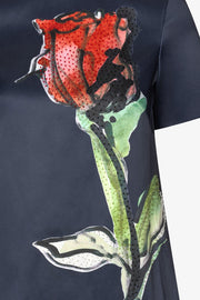 Stine Goya Flare Short Sleeve Mini Dress Dress The Rose