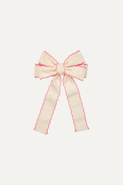 Stine Goya Hair Bow Clip Accessories Porcelain Cream