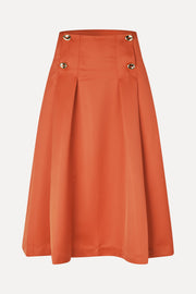 Stine Goya High Volume Midi Skirt Skirt Mecca Orange