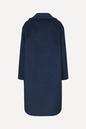 Stine Goya Kamari Coat Coat Berry Blue