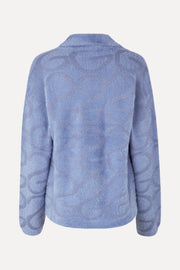 Stine Goya Long Sleeve Cardigan Knit Infinity Blue