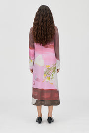 Stine Goya Long Sleeve Midi Dress Dress Five Resolutions
