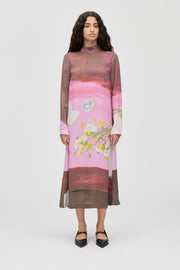 Stine Goya Long Sleeve Midi Dress Dress Five Resolutions