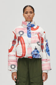 Stine Goya Long Sleeve Puffer Jacket Camp Stine Goya