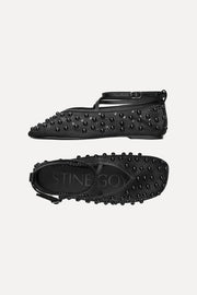 Stine Goya Mesh Ballerina Footwear Black