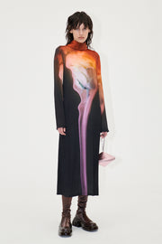 Stine Goya Mille Dress Dress Rose On fire