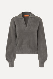 Stine Goya Naia Sweater Knit Taupe Grey