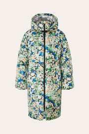 Stine Goya Oak Puffer Coat Coat 3064 Floral Pointillism