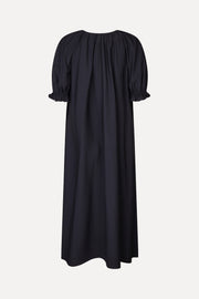 Stine Goya Puff Sleeve Detail Long Dress Dress Midnight Navy