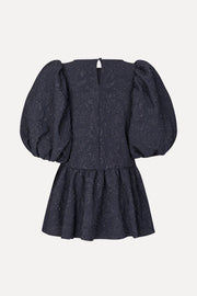 Stine Goya Puff Sleeve Peplum Top Top Garden Relief
