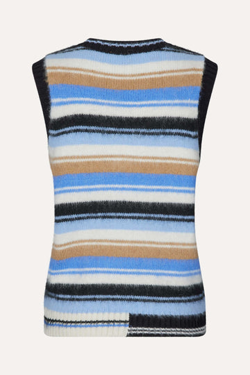 Stine Goya SGRoberta Vest Knit Classic Stripe