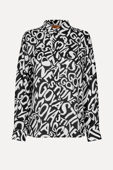 Stine Goya SGWal Shirt Top Liquified Logo