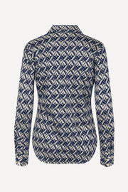 Stine Goya Sabina Shirt Top Pixelated Rhombus
