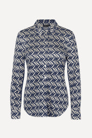 Stine Goya Sabina Shirt Top Pixelated Rhombus