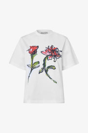 Stine Goya Short Sleeve T-Shirt Top The Roses