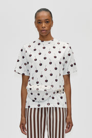 Stine Goya Short Sleeve T-Shirt Top Cherry