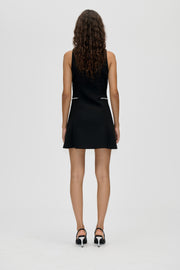 Stine Goya Sleeveless Button-Up Mini Dress Dress Black