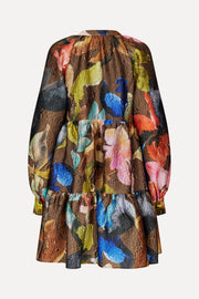 Stine Goya Tier Voluminous Mini Dress Dress Aquarelle Garden