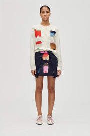 Stine Goya Waistbelt Mini Skirt Skirt Refugios