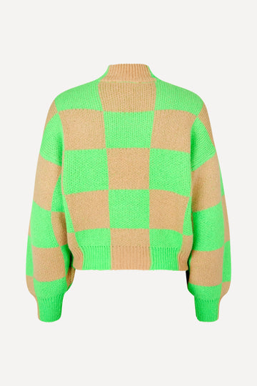 Stine Goya Adonis Sweater Knit Check
