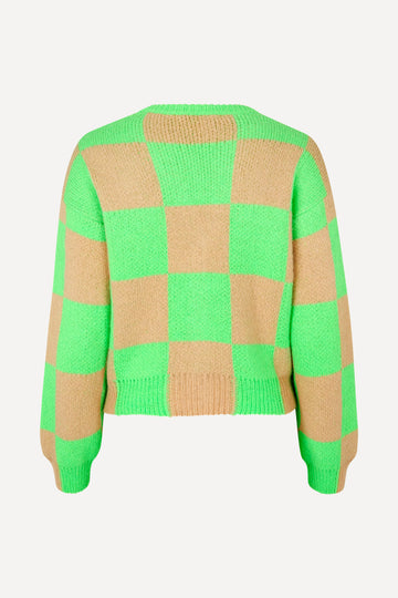 Stine Goya Amara Cardigan Knit Check