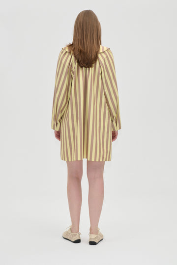 Stine Goya Collared Voluminous Dress Dress Equestrian Sun