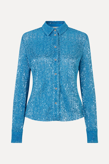 Stine Goya Daya Shirt Top 4094 Hydrangea
