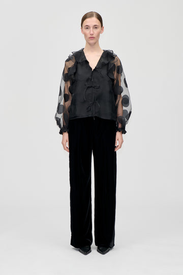 Stine Goya Elasticated Pants Pants Black