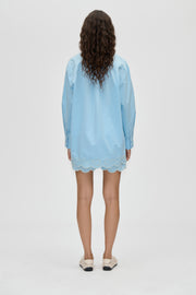 Stine Goya Elasticated Shorts Shorts Teapot Blue