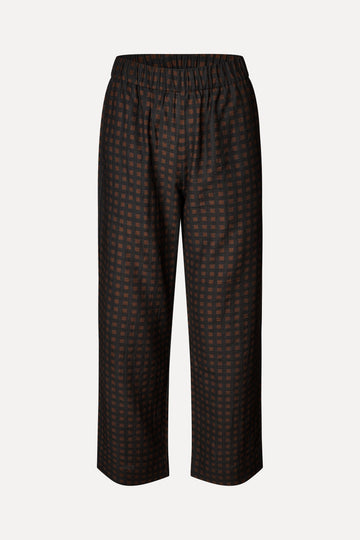 Stine Goya Elasticated Waistband Pants Pants Morgensol Checks