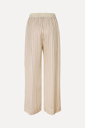 Stine Goya Elasticated Wide Pants Pants Symmetry In Cream