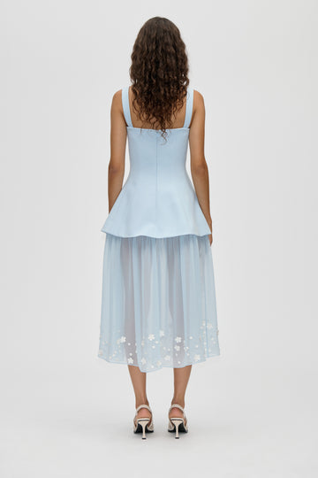 Stine Goya Elevated Bustier Dress Dress Light Blue Bloom