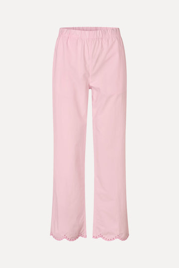 Stine Goya Flowy Elasticated Waist Pants Pants Muted Blush