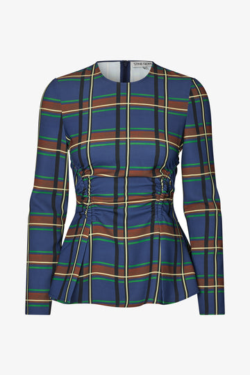 Stine Goya Gathered Peplum Top Top Crosschecks