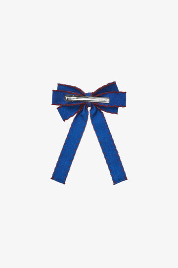 Stine Goya Hair Bow Clip Other Merlot / Navy