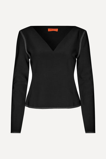 Stine Goya Ivee Top Top Jet Black