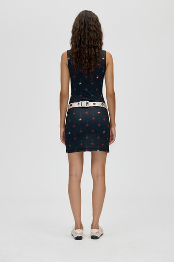 Stine Goya Keyhole Sleeveless Dress Dress Cherries