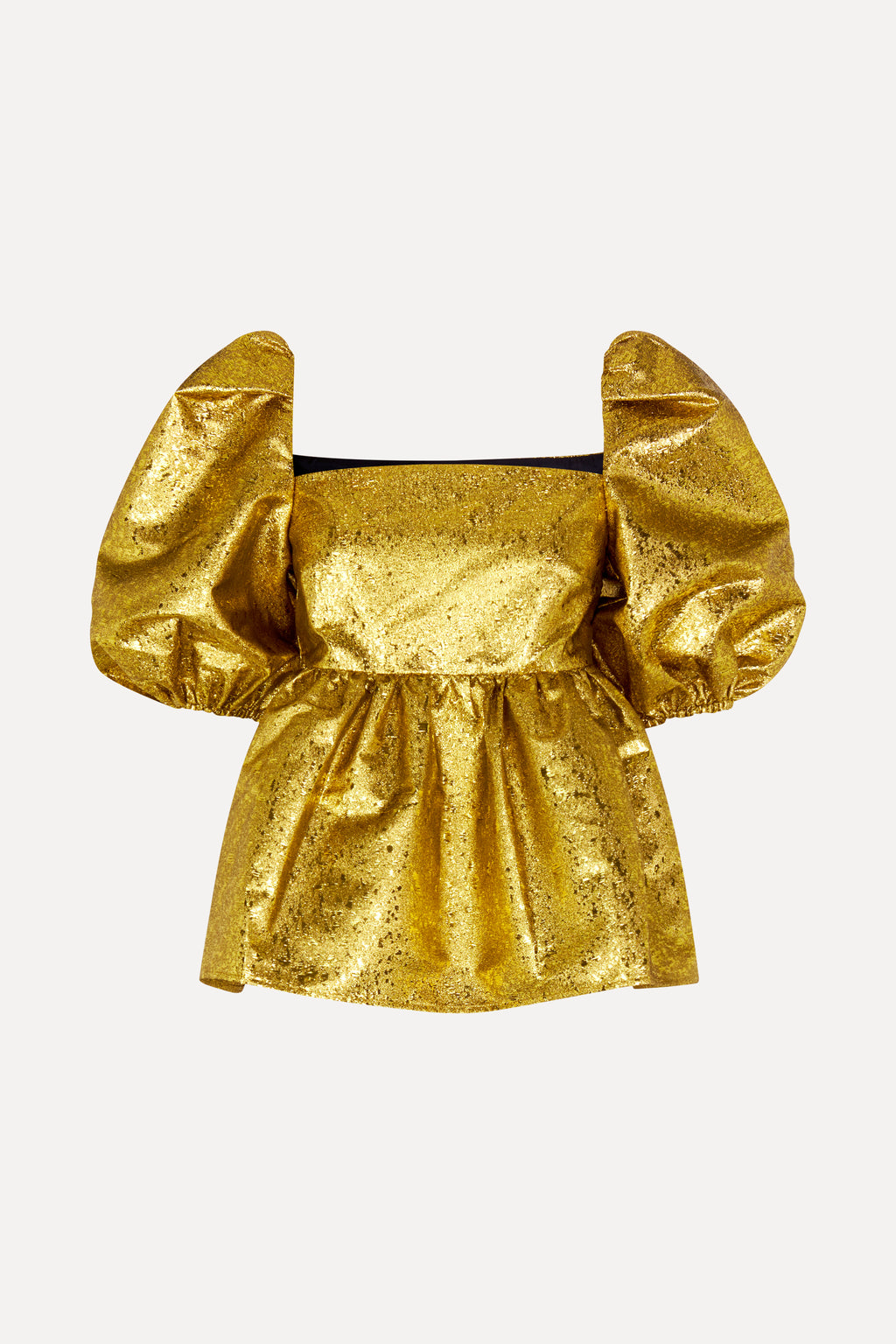 Kinsley Top - Luminescent Gold - Stine Goya