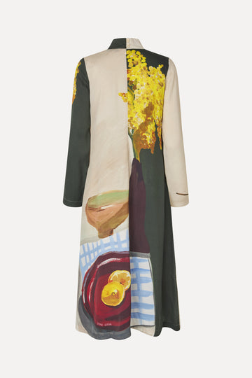 Stine Goya Long Sleeve Midi Dress Dress Lemons On A Plate