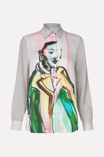 Stine Goya Long Sleeve Shirt Top The Achiever