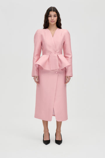 Stine Goya Pencil Midi Skirt Skirt Haze Pink