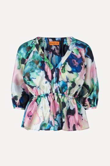 Stine Goya Robin Top Top Frosted Floral Day
