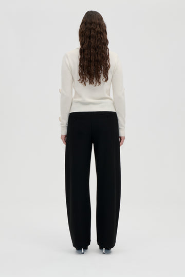 Stine Goya Sharp Pleat Pants Pants Black