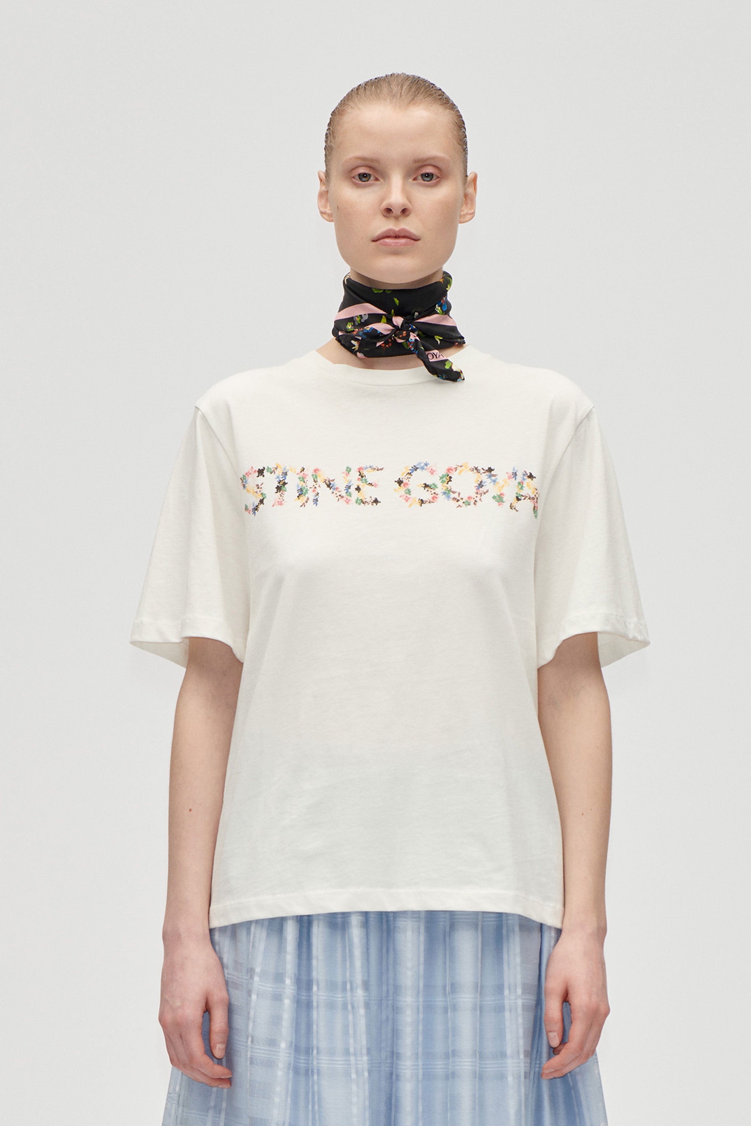 STINE GOYA ライトブルー サテンシャツジャケット XS Shop Stine Goya | Free Shipping | Archery Close